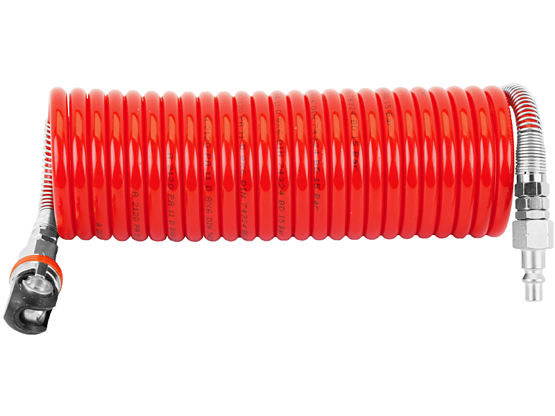 Connex COX260030 Spirale de Nettoyage des Tuyaux, Argent/Rouge, 6 mm x 3 m  : : Bricolage